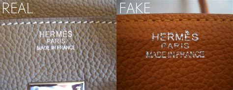 real hermes bag logo